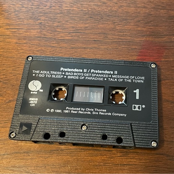 🎭 Vintage Pretenders II 1981 Real Records Sire Cassette Tape Chrissie Hynde 🎭 - Picture 4 of 6